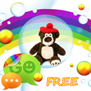 Cute Teddy Bear for GO SMS Pro APK