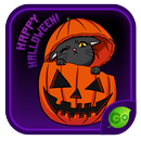GO Keyboard Sticker Black Cat APK