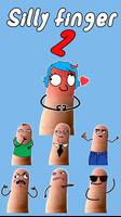 Keyboard Sticker Silly Finger2 poster