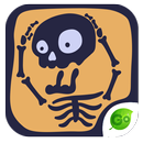 GO Keyboard Sticker Skeleton APK