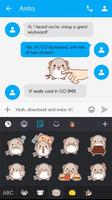 GO Keyboard Sticker Squeaky screenshot 3