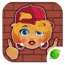 GO Keyboard Sticker Rude Tina APK