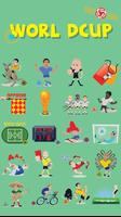 GO Keyboard World Cup Sticker poster