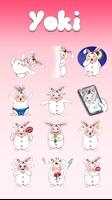 GO Keyboard Yoki Sticker screenshot 1