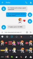 Keyboard Sticker Trigger Man screenshot 1