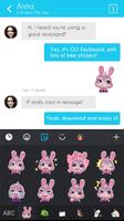 Keyboard Sticker Witty Rabbit screenshot 2