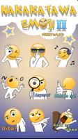 GO Sticker Nakakatawa emoji Affiche