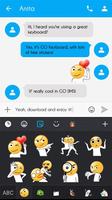 GO Sticker Nakakatawa emoji Ekran Görüntüsü 2