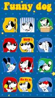 GO Keyboard Sticker Funny Dog screenshot 1
