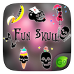 GO Keyboard Sticker Fun Skull