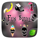 GO Keyboard Sticker Fun Skull APK