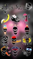 GO Keyboard Sticker Fun Skull screenshot 1