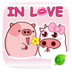 GO Keyboard Sticker In Love