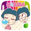 GO Keyboard Sticker Karina