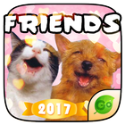 Keyboard Sticker Pet Friends icône