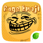 GO Keyboard Sticker Rage Emoji biểu tượng