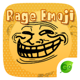 GO Keyboard Sticker Rage Emoji иконка