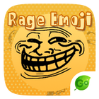 GO Keyboard Sticker Rage Emoji icône