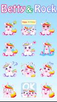 GO Keyboard Sticker Betty 截图 1