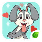 GO Keyboard Sticker Bunny icône