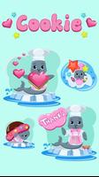 Emoji Cookie Stickers स्क्रीनशॉट 2