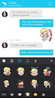 GO Keyboard Cupid Sticker ภาพหน้าจอ 3