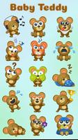GO Keyboard Sticker Ugly Bear screenshot 1