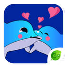 GO Keyboard Sticker Dolphin icon
