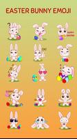 GO Keyboard Sticker Easter Bunny capture d'écran 1