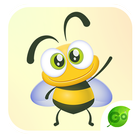 GO Keyboard Sticker Honey Bee icône