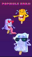 GO Keyboard Sticker Ice Cream Emoji poster