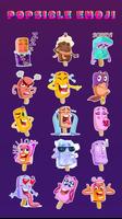GO Keyboard Sticker Ice Cream Emoji screenshot 1