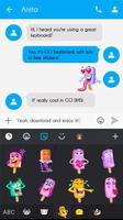 GO Keyboard Sticker Ice Cream Emoji screenshot 2