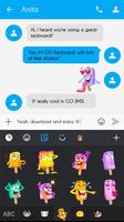 GO Keyboard Sticker Ice Cream Emoji screenshot 3