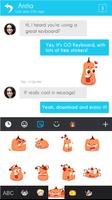 GO Keyboard Sticker Pumpkin Pack screenshot 2