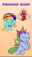 GO Keyboard Sticker Pegasus Emoji poster