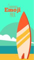GO Keyboard Sticker Summer Emoji screenshot 1
