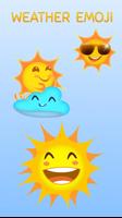 GO Keyboard Sticker Weather Emoji पोस्टर