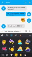 GO Keyboard Sticker Weather Emoji स्क्रीनशॉट 2