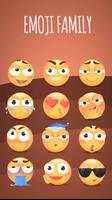 GO Keyboard Sticker Emoji Family syot layar 2