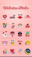 GO Keyboard Sticker Valentine Sticker 截图 1