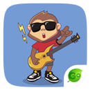 GO Keyboard Sticker Hiphot Monkey APK