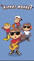GO Keyboard Sticker Hiphot Monkey poster
