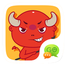 GO Keyboard Sticker Red Devil APK