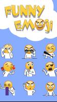 Keyboard Sticker Funny emoji poster
