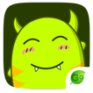 GO Keyboard Sticker Green MoMo