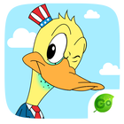 GO Keyboard Sticker Happy Duck icon