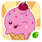 GO Keyboard Sticker Ice cream Zeichen