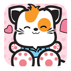 Kitty Cuddles Stickers ícone
