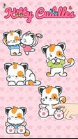 Kitty Cuddles Stickers imagem de tela 2